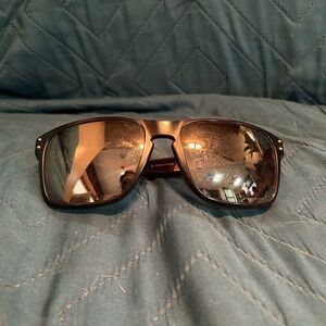 Oakley Holbrook Black Sunglasses with Tinted Lenses